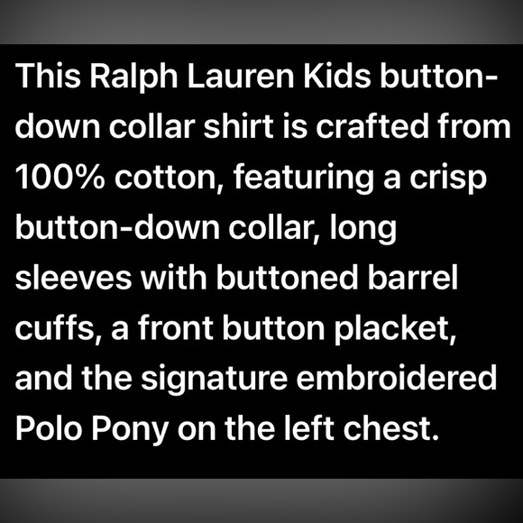 Polo by Ralph Lauren XL Button Down - Picture 5 of 7